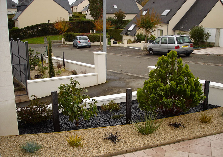Plantation de massifs